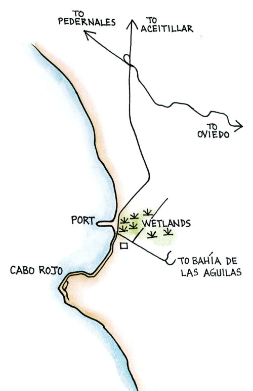 Cabo Rojo and Pedernales (Map by Dana Gardner)