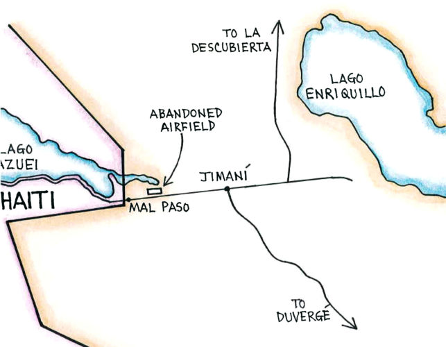 Jimaní (Map by Dana Gardner)