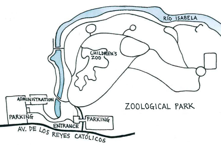 National Zoological Park (Map by Dana Gardner)